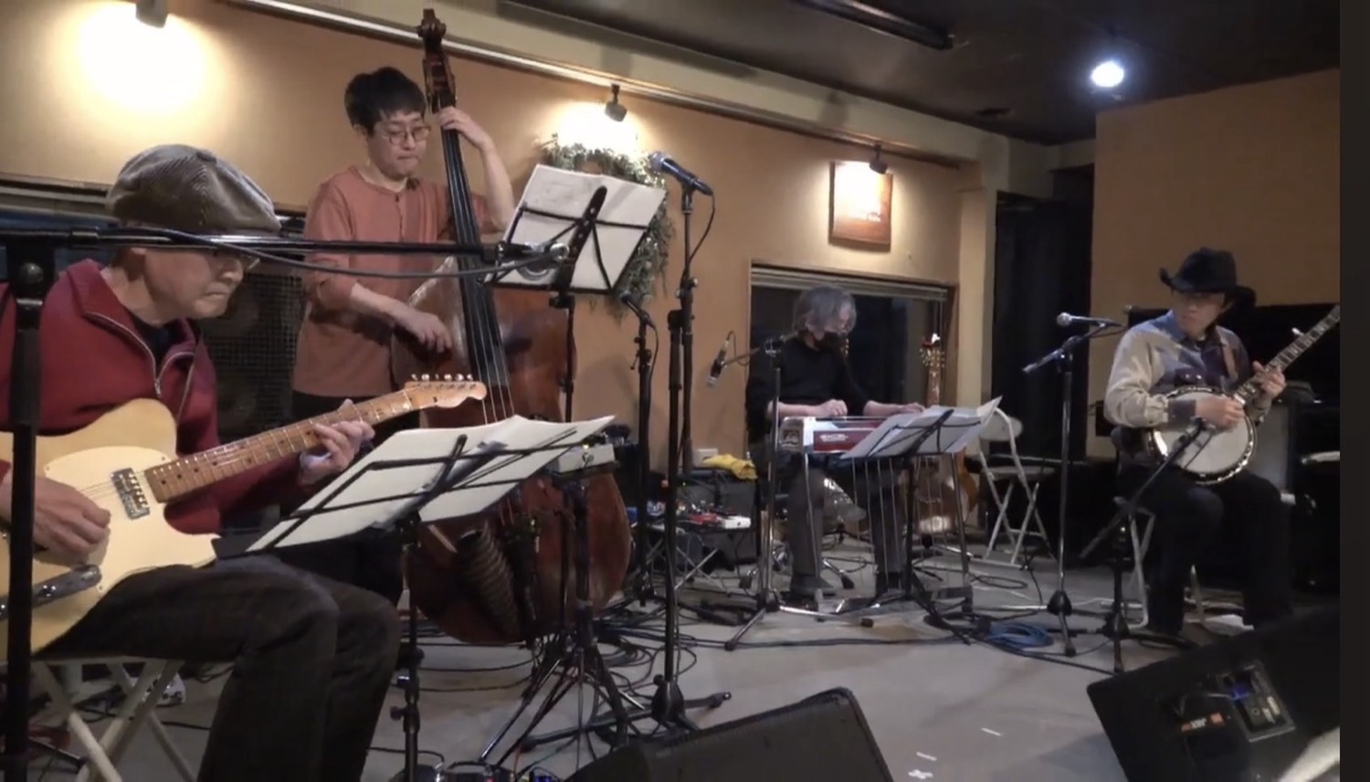 Lonesome Strings performing live